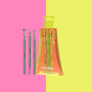 STALEKS Zestaw kosmetyczny HOME PRO (Uno, okrągła łyżka cedzakowa z 19 otworami i pętla dwustronna)