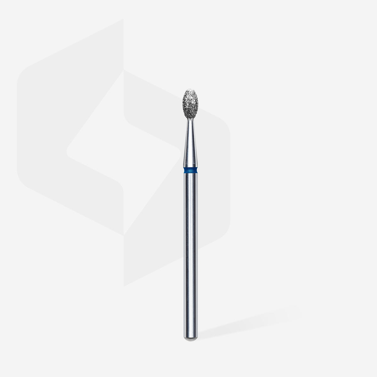 STALEKS EXPERT Frez diamentowy „oliwka” niebieski, średnica 2,5 mm, część robocza 5 mm
