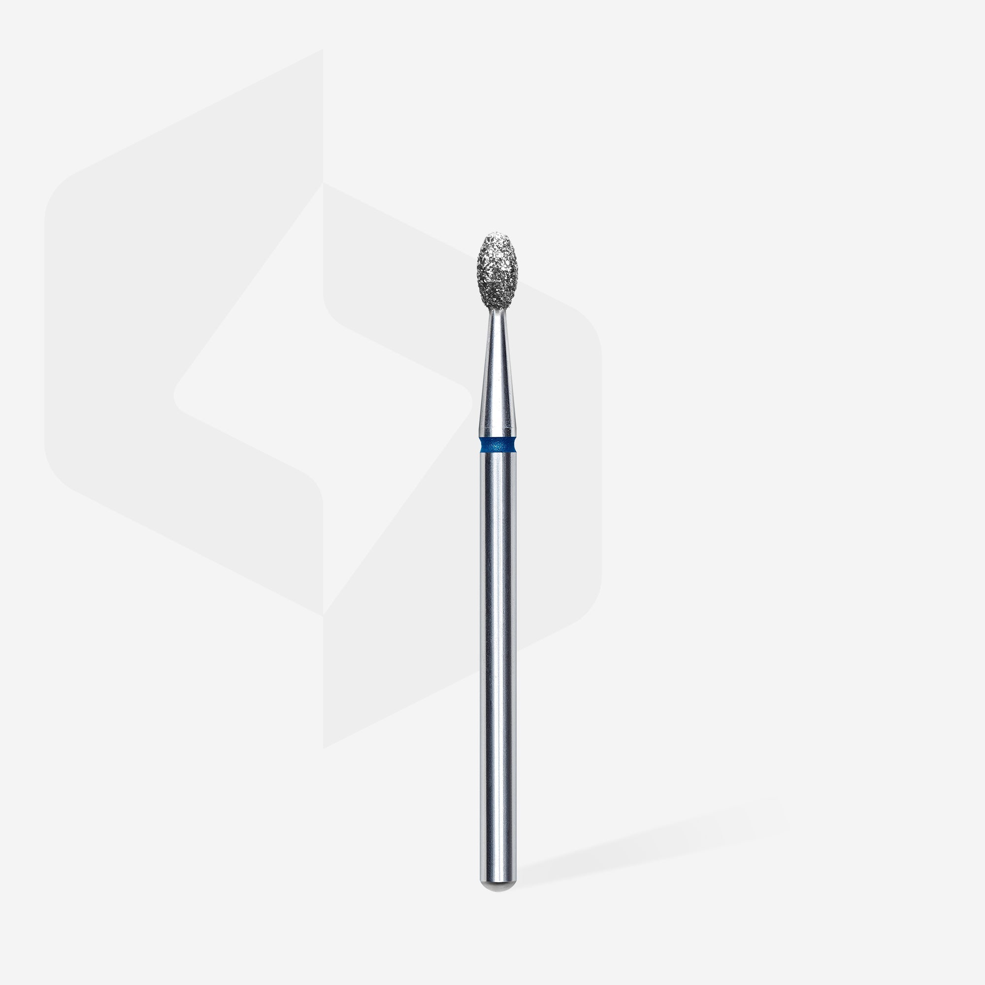 STALEKS EXPERT Frez diamentowy „oliwka” niebieski, średnica 2,5 mm, część robocza 5 mm