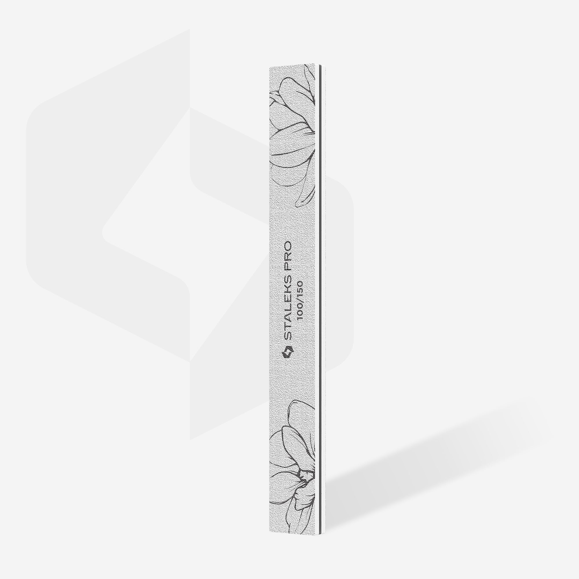 STALEKS EXPERT 20 Mineralny pilnik do paznokci prosta, 100/150 grit (25 szt)