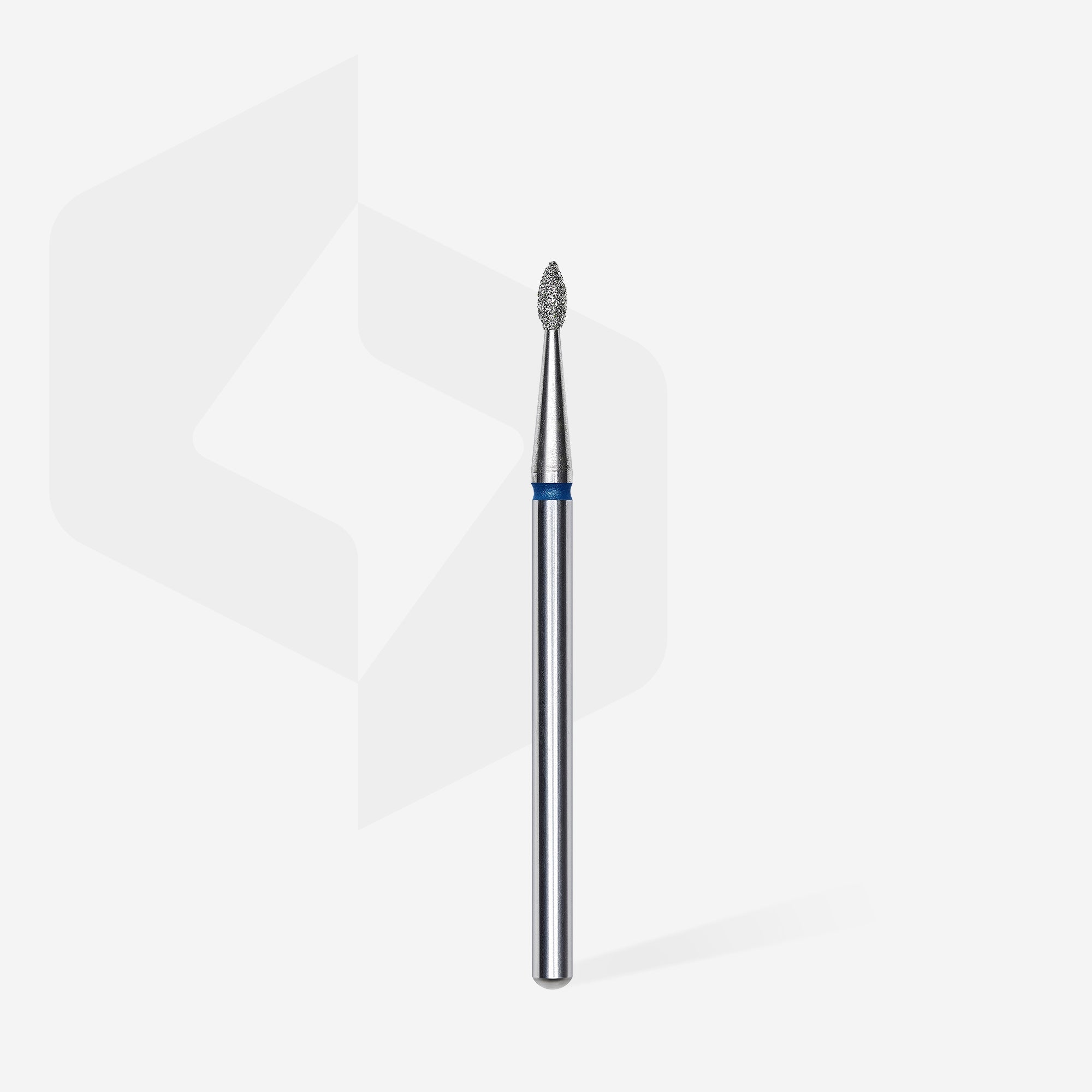 STALEKS EXPERT Frez diamentowy typu „kropla” niebieski, średnica 1,6 mm, część robocza 4 mm