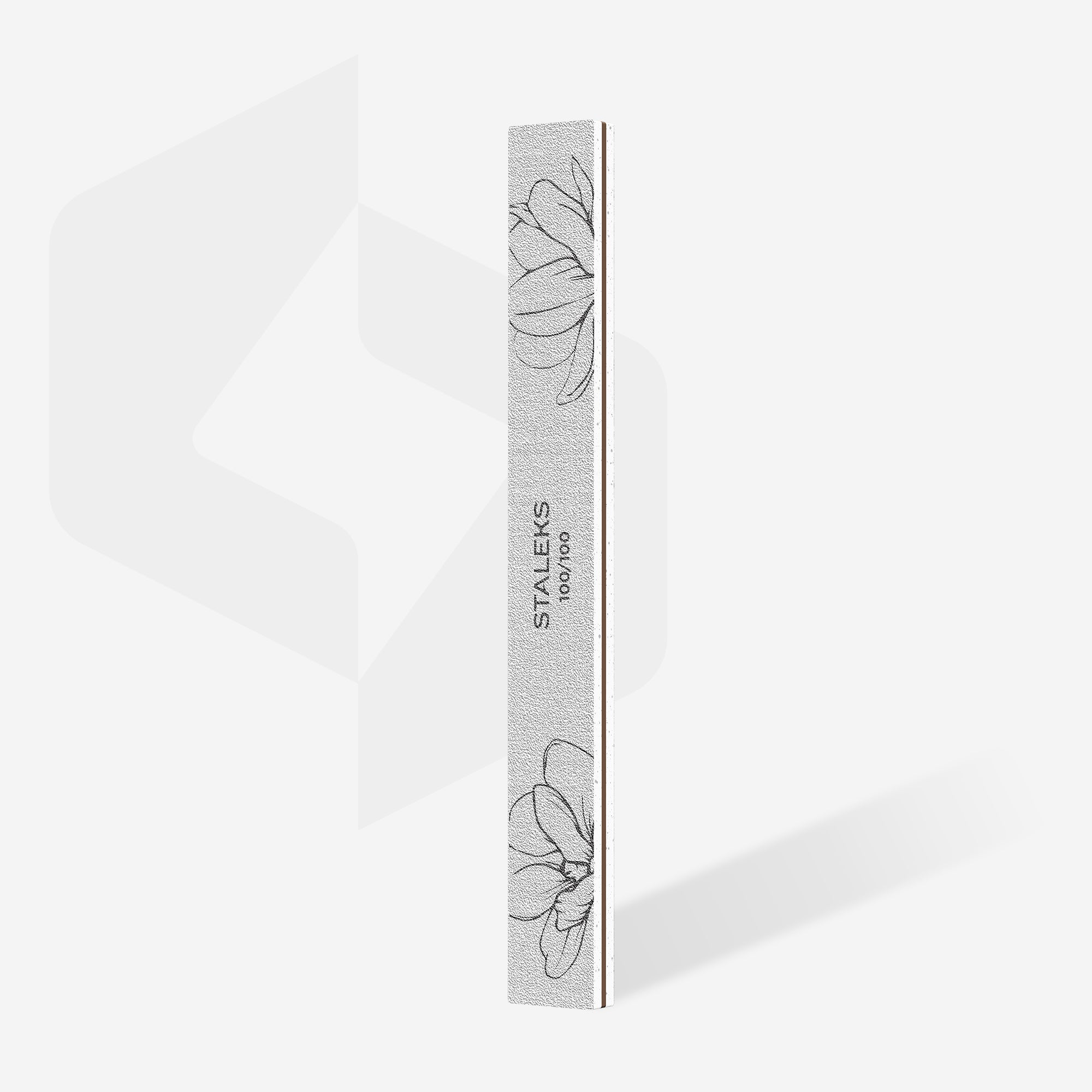 STALEKS EXPERT 20 Mineralny pilnik do paznokci prosta, 100/100 grit (25 szt.)
