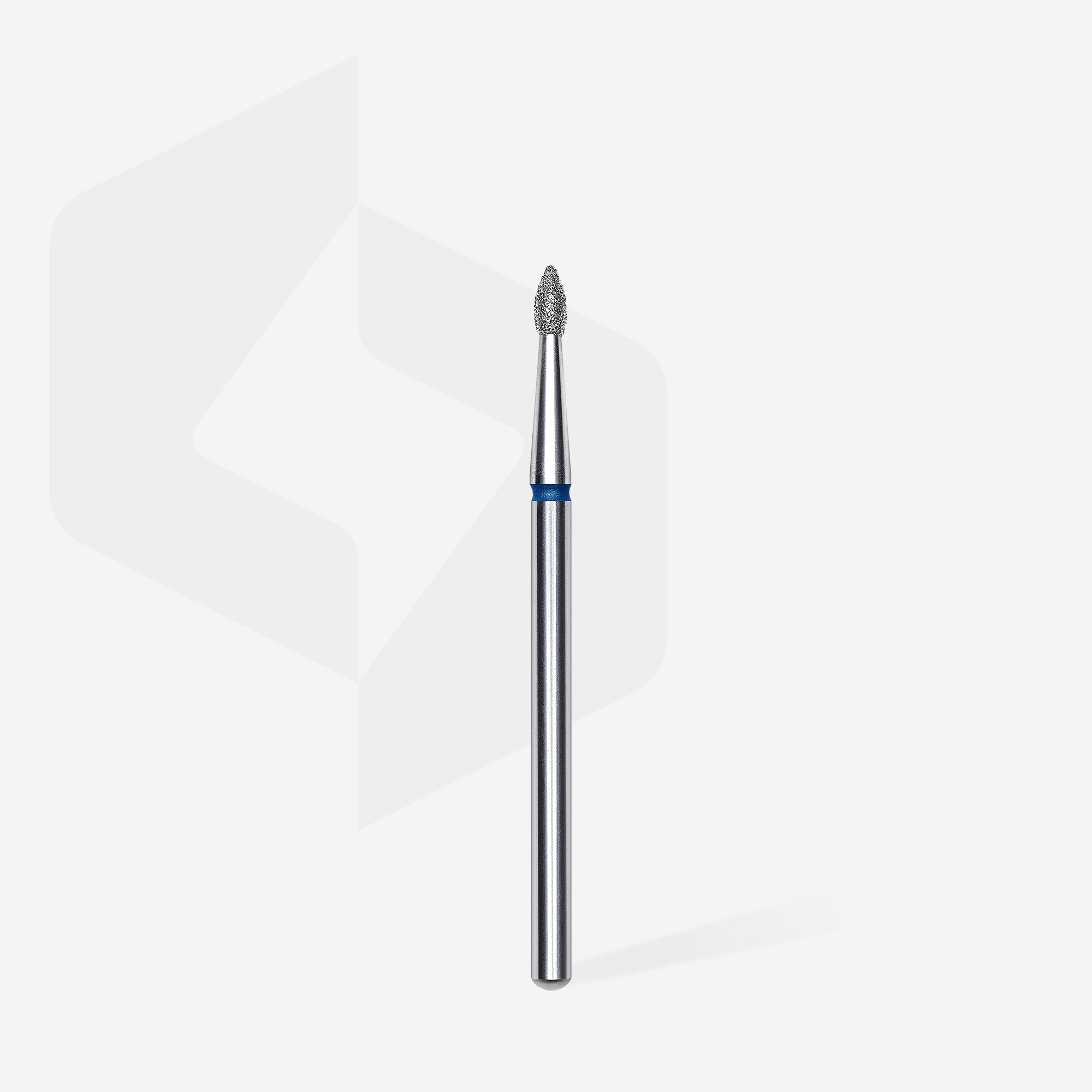 STALEKS EXPERT Frez diamentowy «Pączek ostry» niebieski, średnica 1,8 mm, część robocza 4 mm