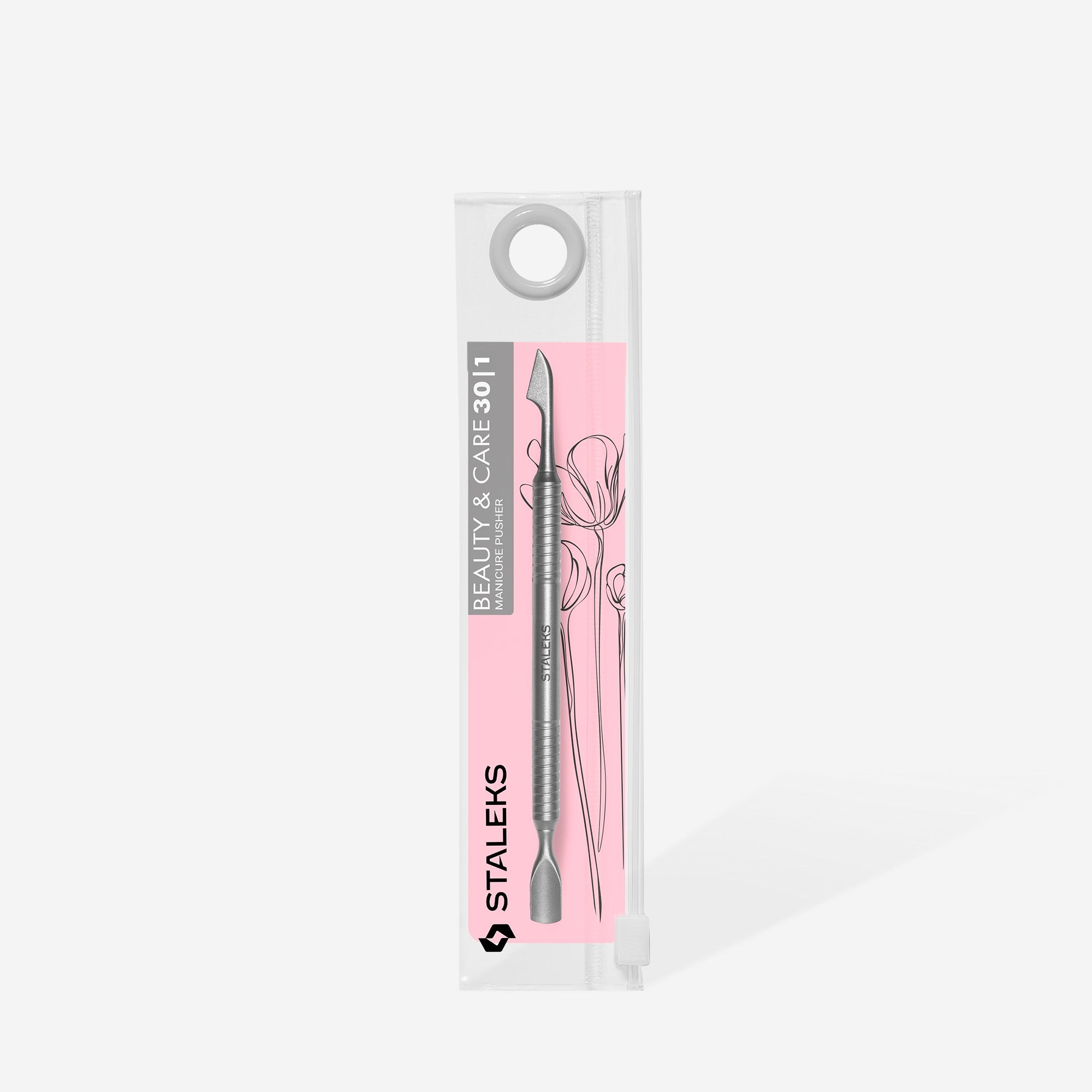 STALEKS BEAUTY & CARE 30 TYPE 1 Pusher okrągły wąski i toporek