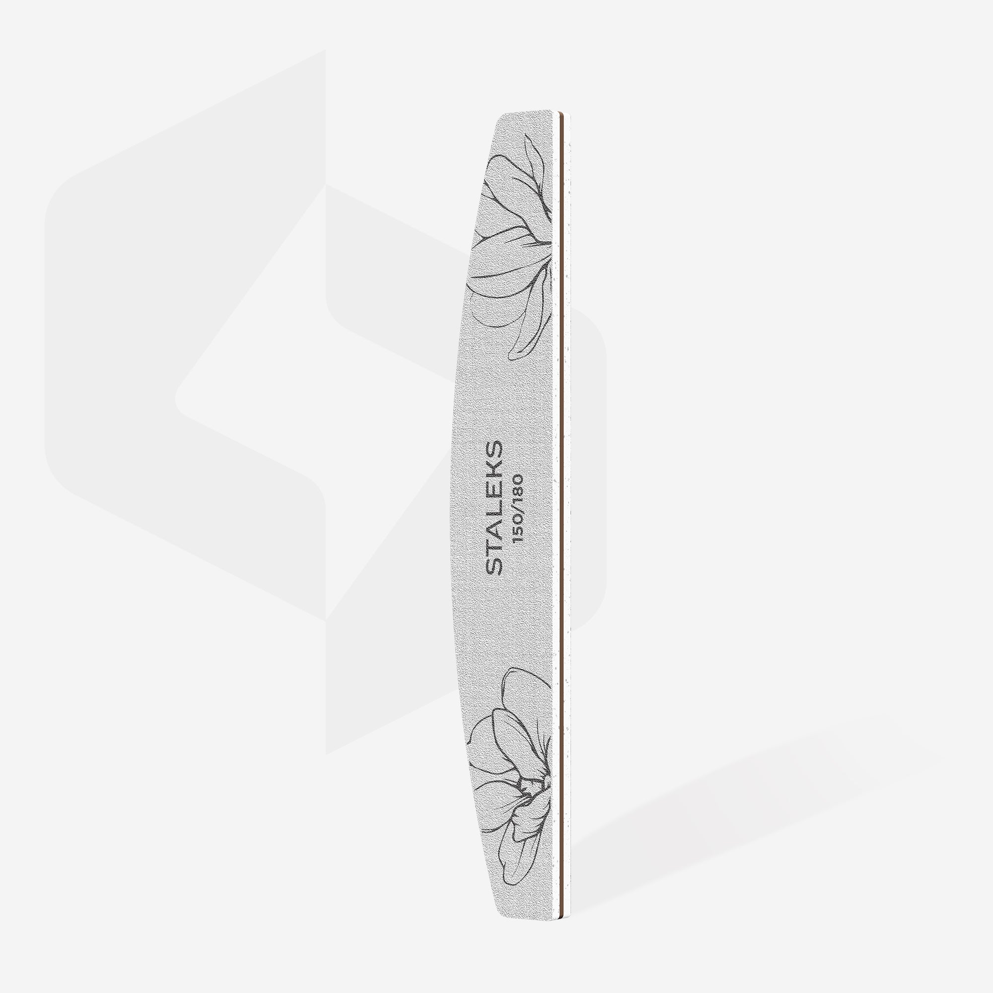 STALEKS EXPERT 40 Mineralny pilnik do paznokci półksiężyc, 150/180 grit (25 szt)