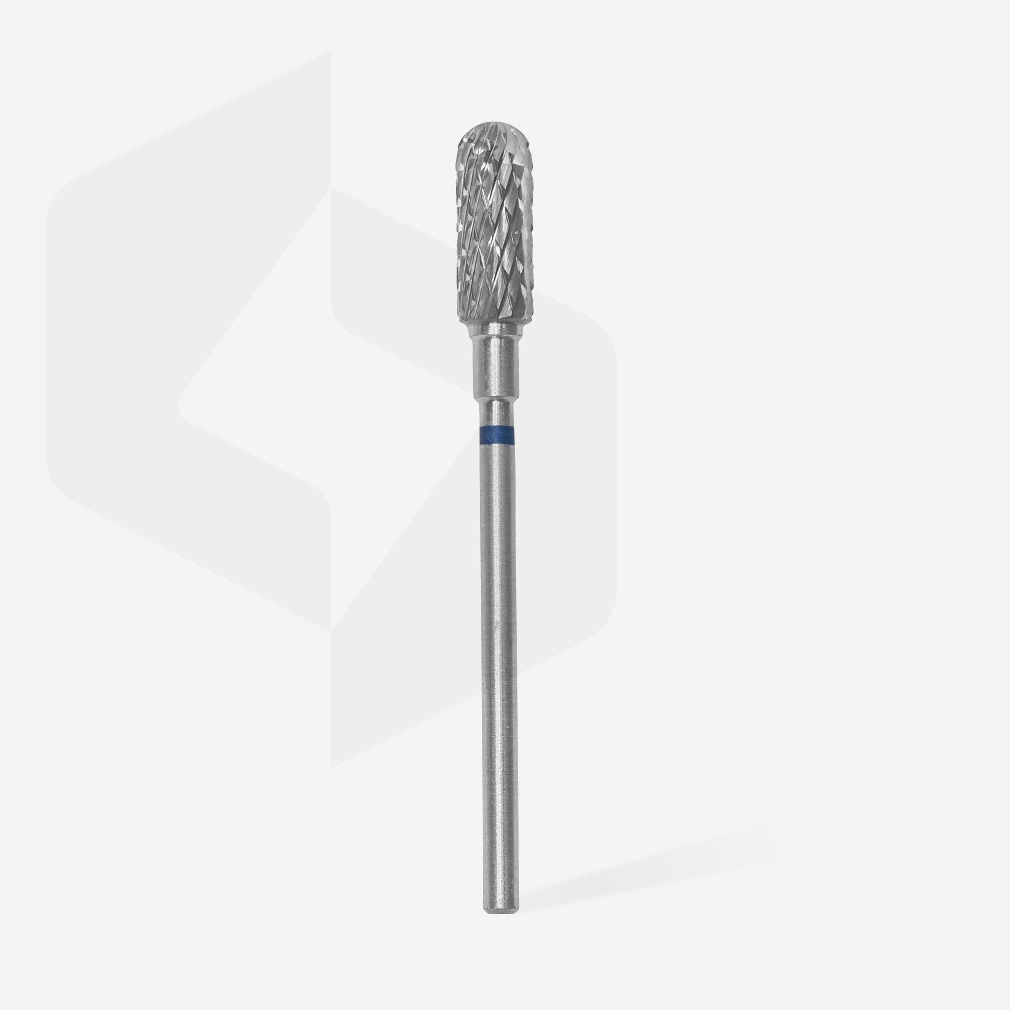 STALEKS EXPERT Frez z węglika spiekanego „cylinder zaokrąglony” niebieski, średnica 5 mm, część robocza 13 mm