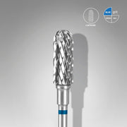 STALEKS EXPERT Frez z węglika spiekanego „cylinder zaokrąglony” niebieski, średnica 5 mm, część robocza 13 mm
