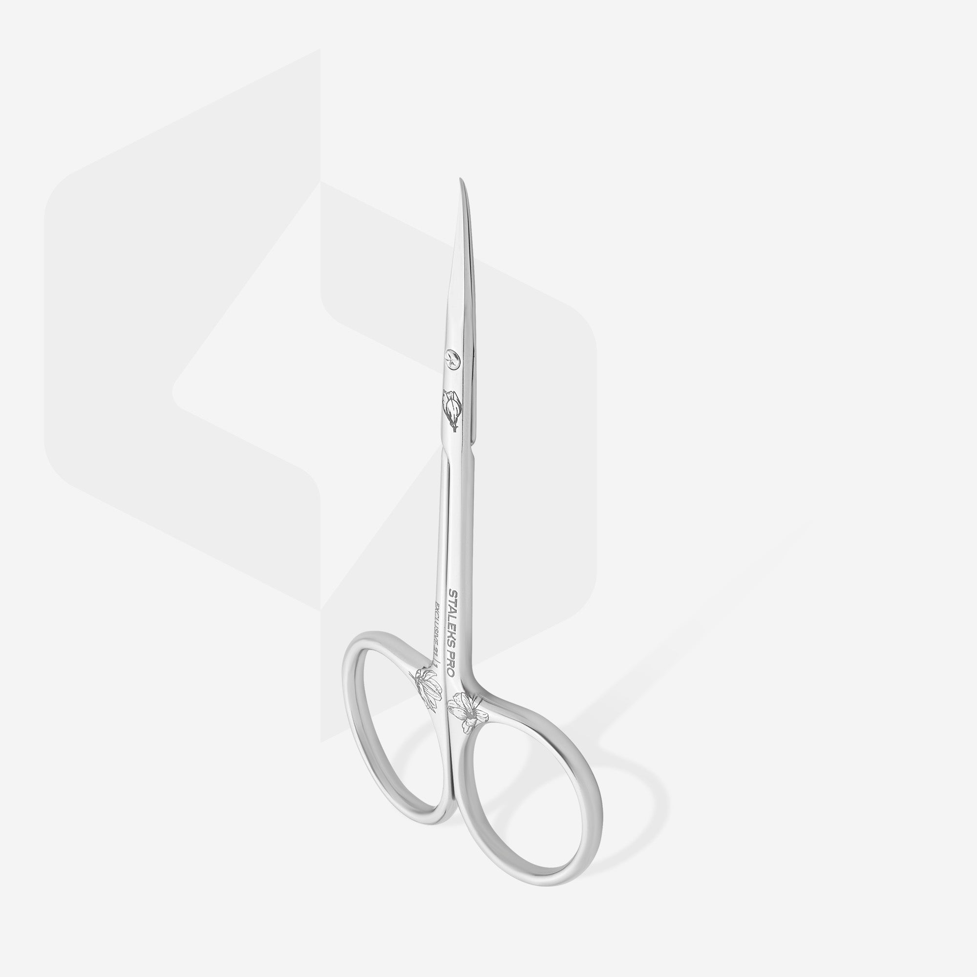 Profesjonalne nożyczki do skórek z haczykiem EXCLUSIVE 21 TYPE 1 (magnolia)