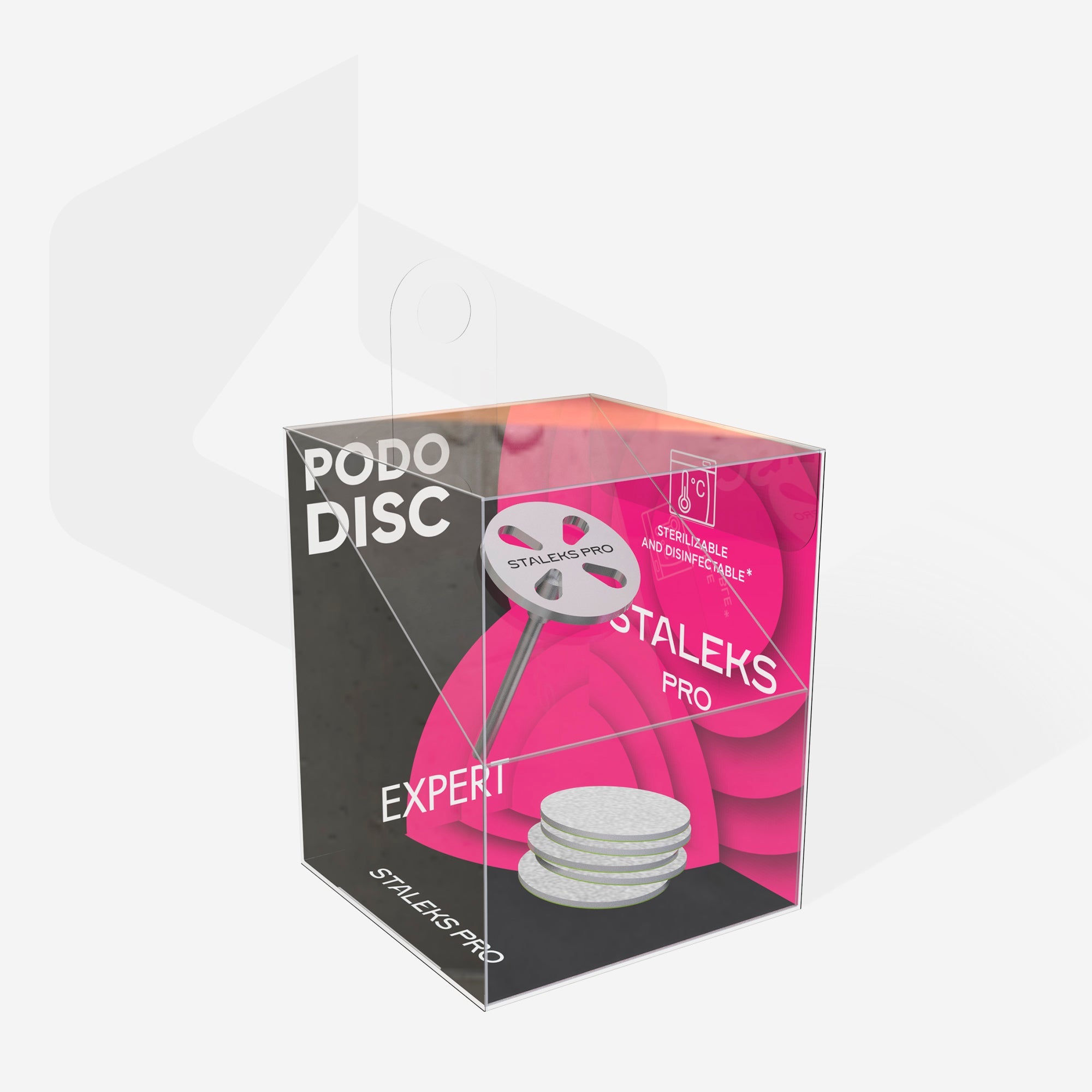 STALEKS EXPERT PODODISC S Dysk do pedicure z wymiennymi pilnikami, 180 grit 15 mm (5 szt.)