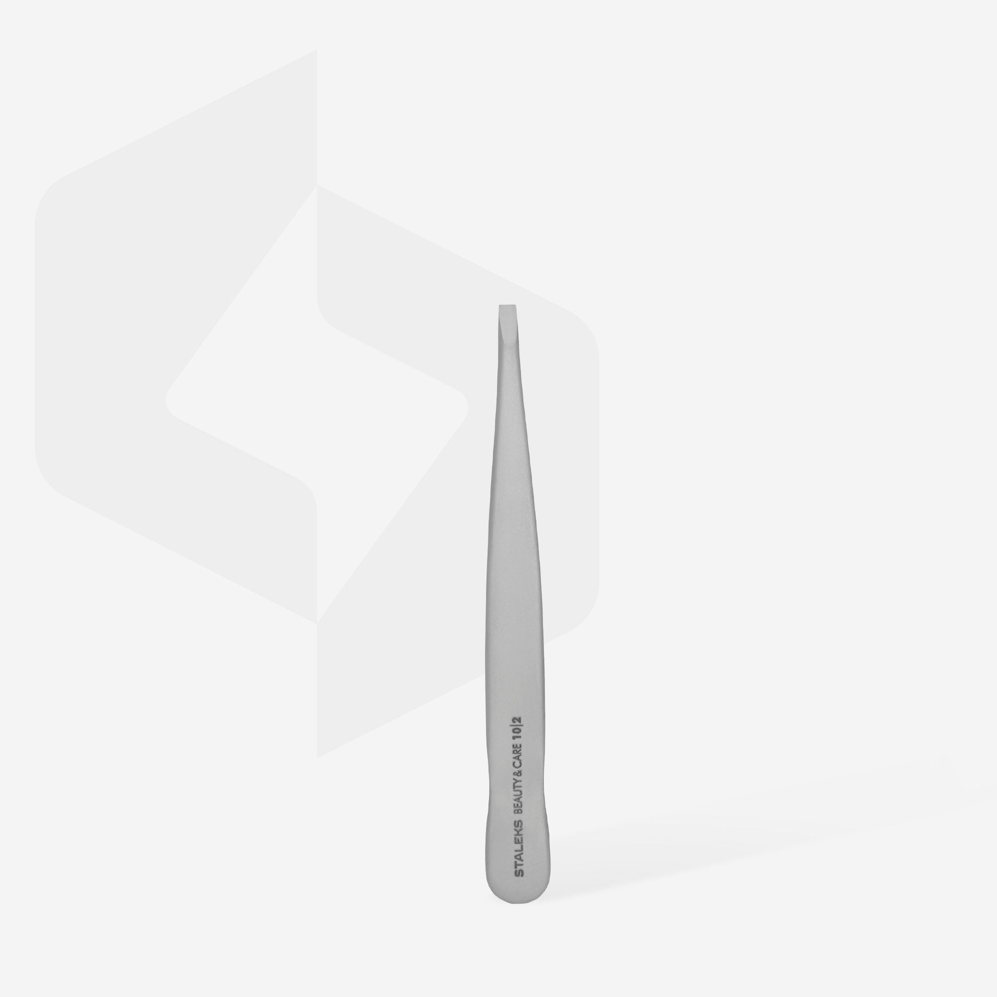 STALEKS BEAUTY & CARE 10 TYPE 2 Пінцет для брів вузький прямий