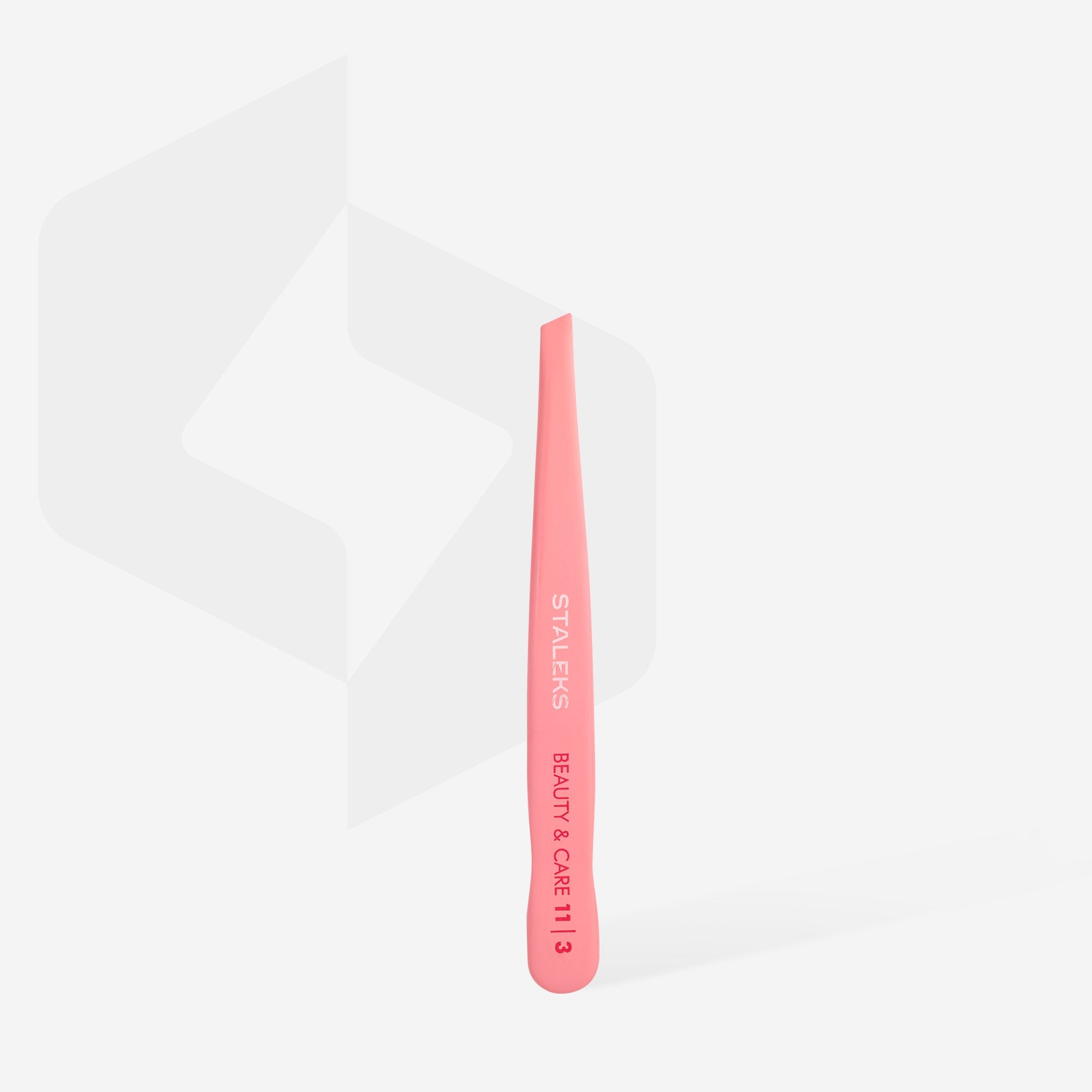 STALEKS BEAUTY & CARE 11 TYPE 3 Пінцет для брів широкий скошений
