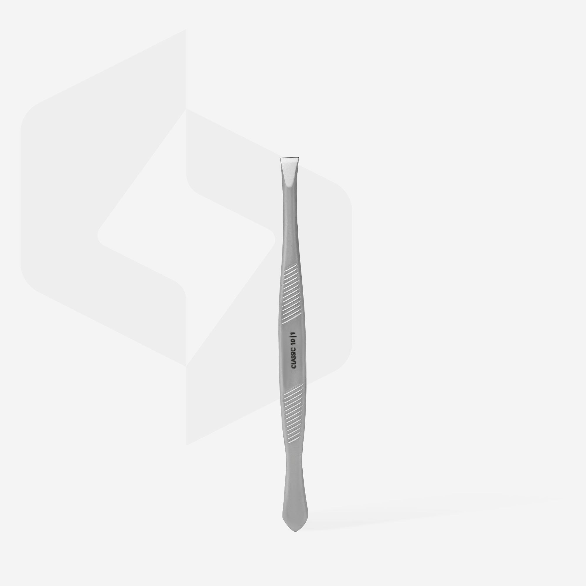 STALEKS CLASSIC 10 TYPE 1 Пінцет для брів широкий прямий