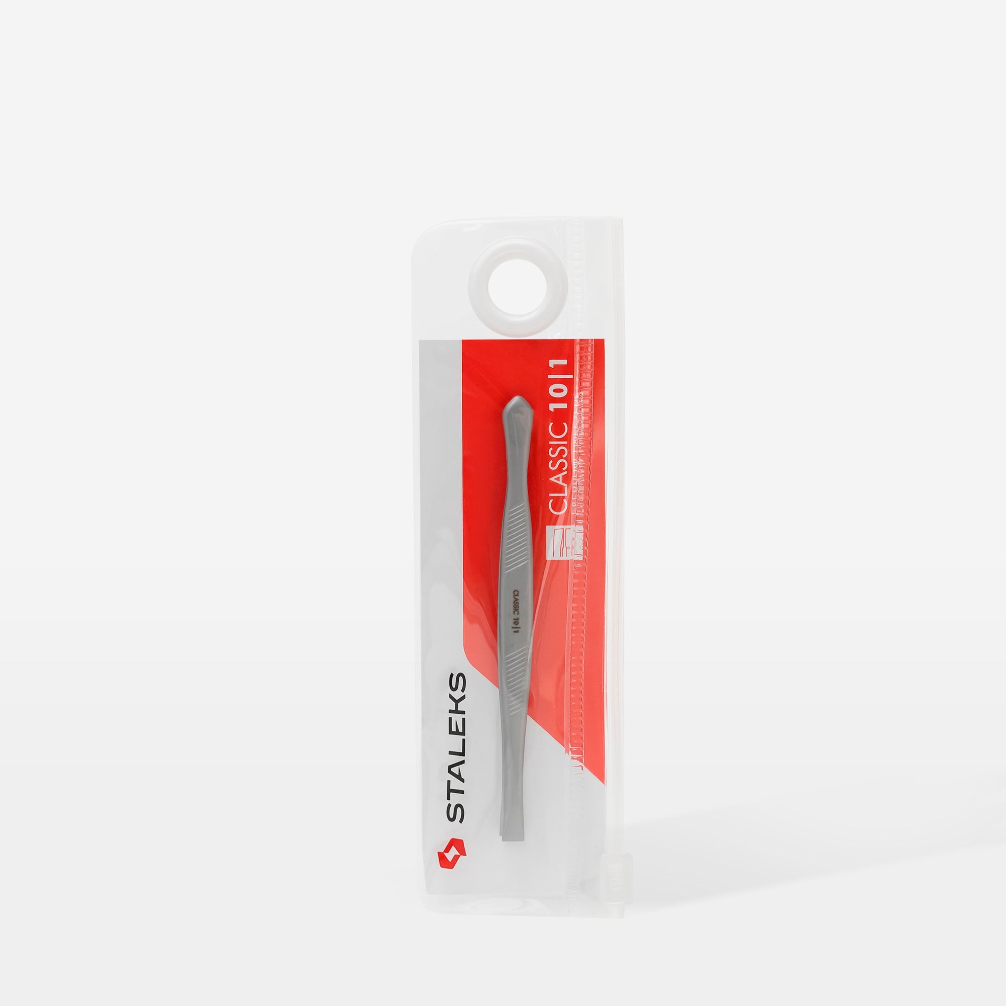 STALEKS CLASSIC 10 TYPE 1 Пінцет для брів широкий прямий