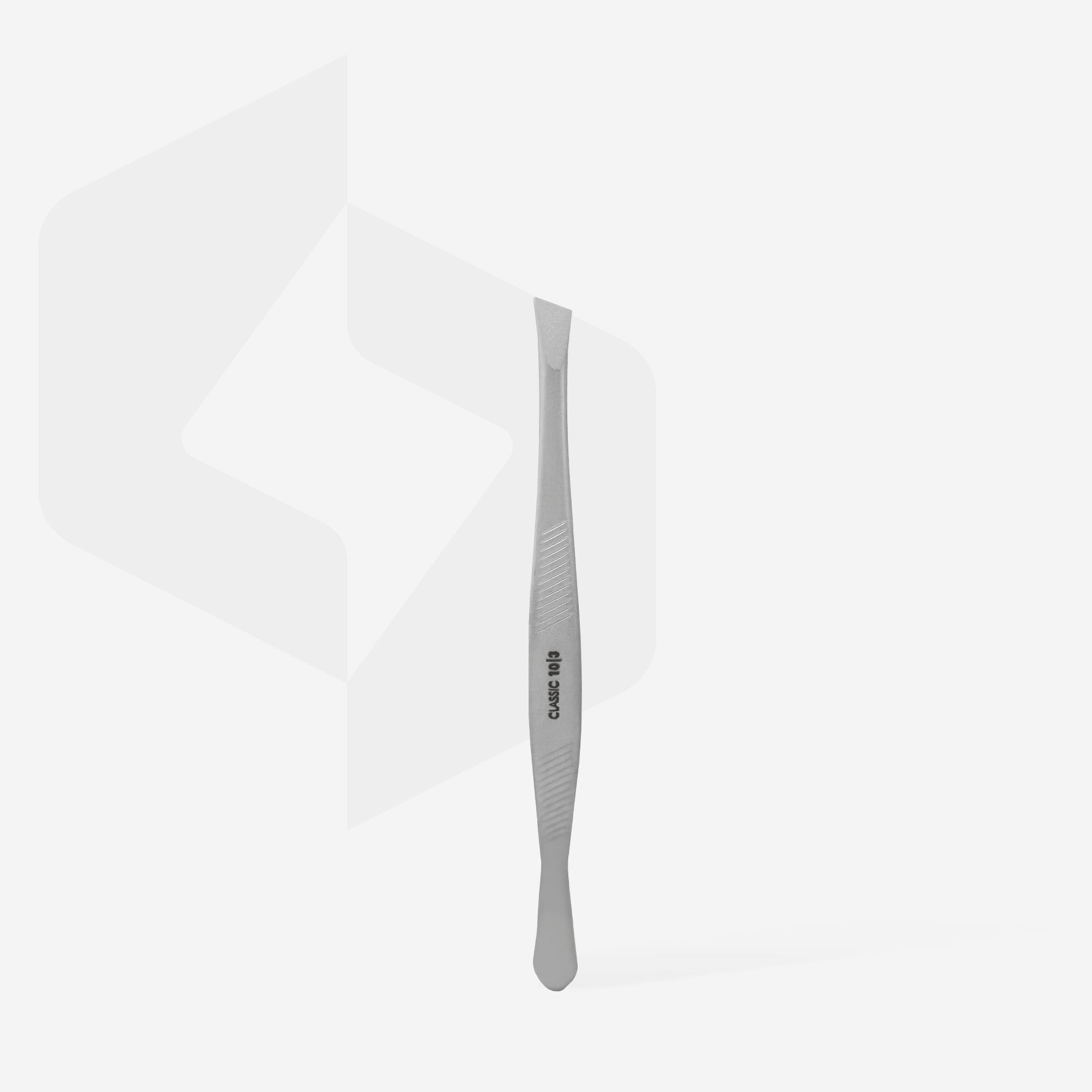 STALEKS CLASSIC 10 TYPE 3 Пінцет для брів широкий скошений