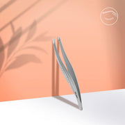STALEKS CLASSIC 12 TYPE 3 Пінцет для брів широкий скошений