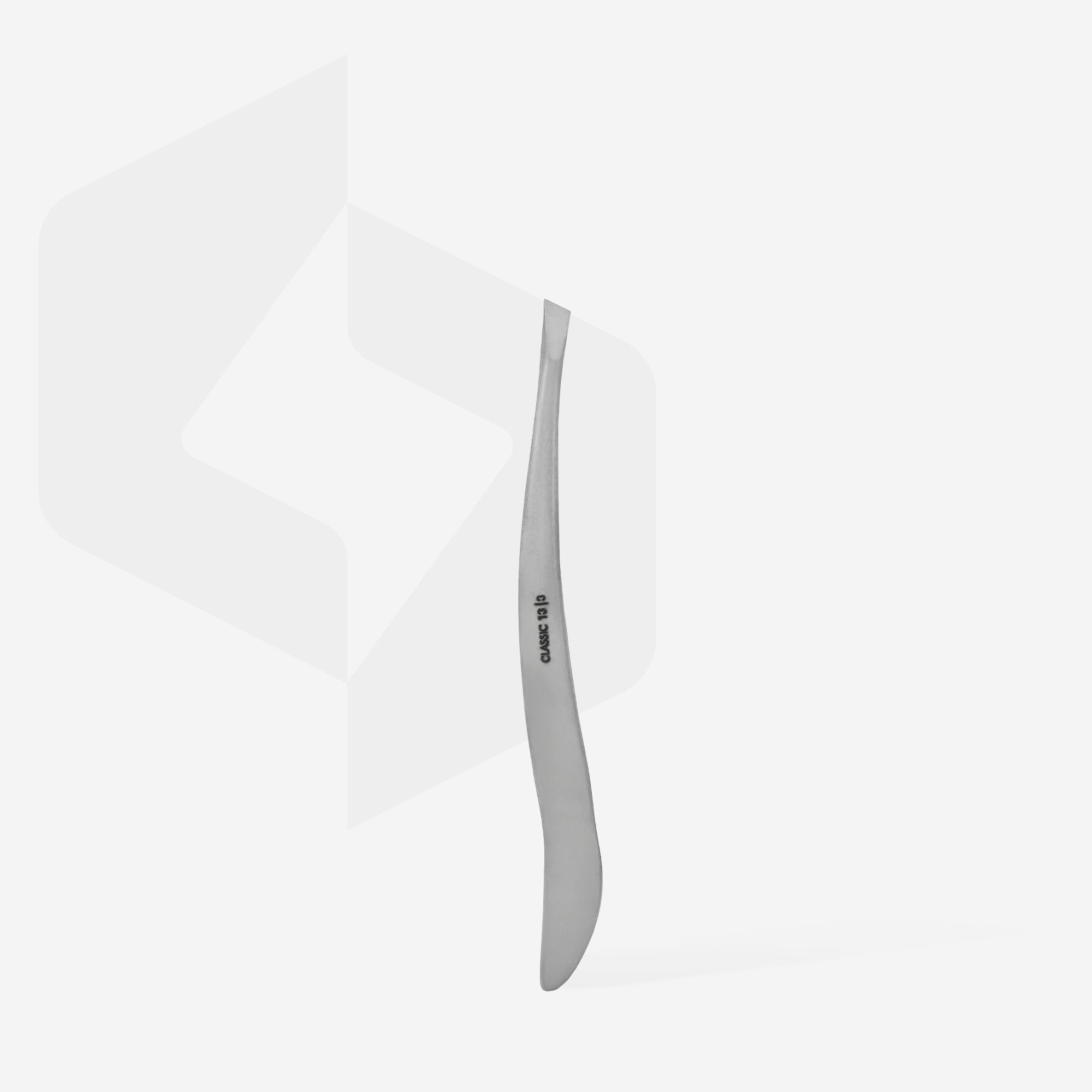STALEKS CLASSIC 13 TYPE 3 Пінцет для брів широкий скошений