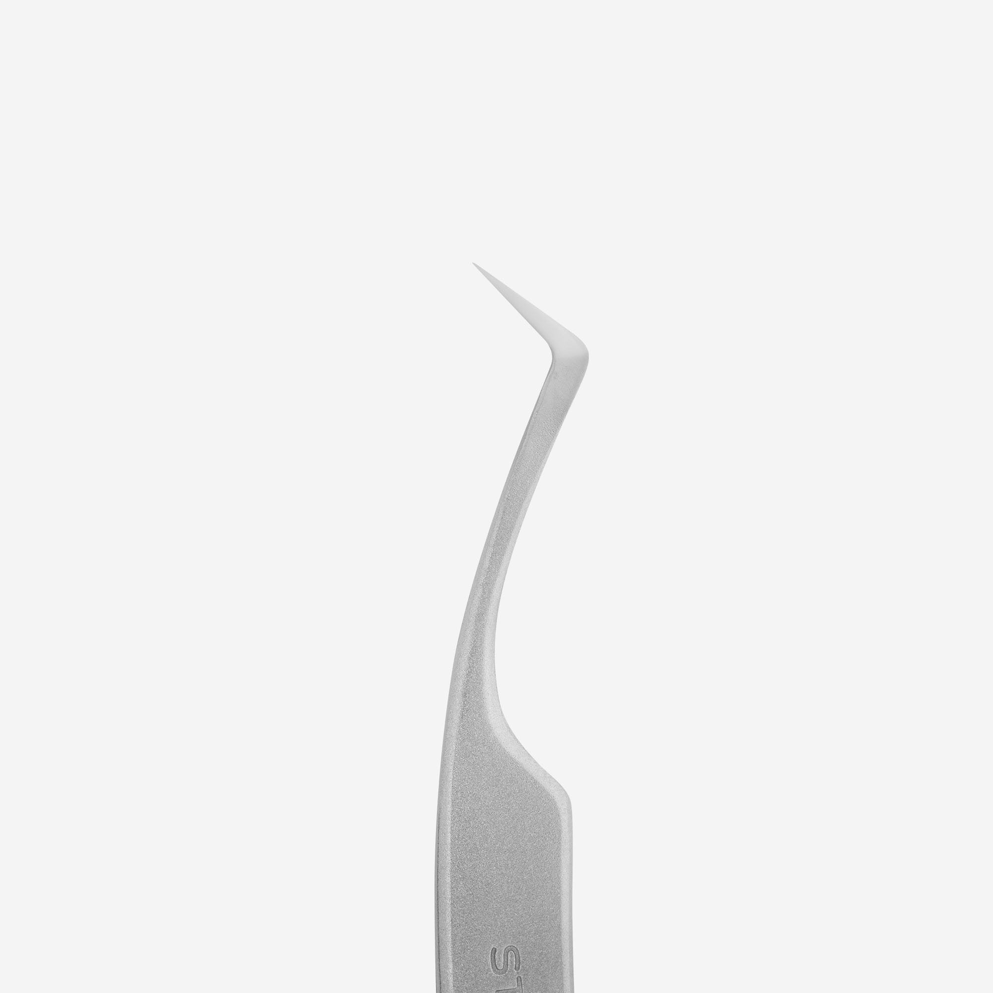 STALEKS EXPERT 41 TYPE 2 Професійний пінцет для нарощування вій, L-образний, 40'