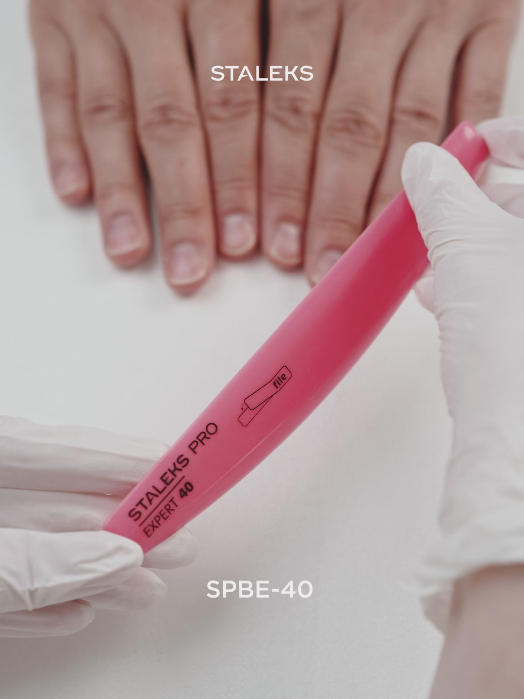 Załaduj wideo: STALEKS EXPERT 40 Baza do pilnika plastikowa skośna półksiężyc
