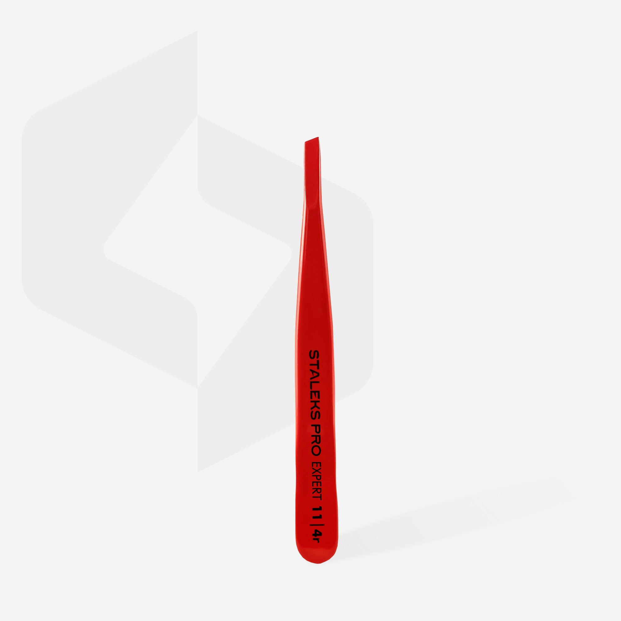 STALEKS EXPERT 11 TYPE 4 Професійний пінцет для брів широкий скошений